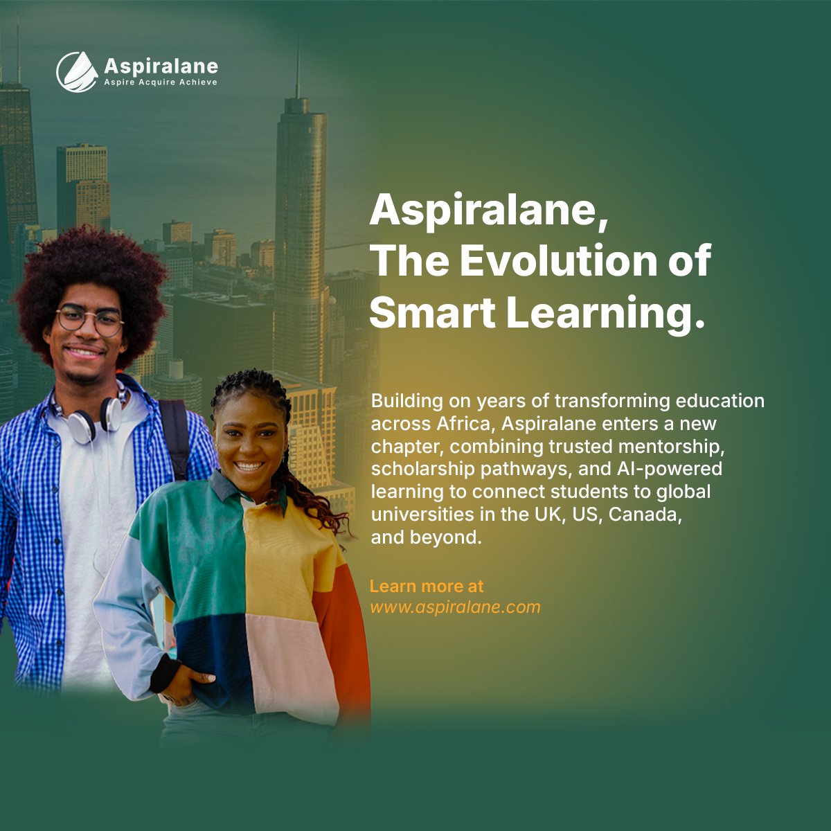 aspiralane's tweet photo. 🎓 From Africa. For the World. 🌍

Smarter learning. Global opportunities. Real impact.

Join the movement &amp; enrol for our #oversea graduate admission and #scholarship Masterclass→ https://t.co/OKTL7JXti0

#Aspiralane #FromAfricaForTheWorld #StudyAbroad #FutureReady https://t.co/1wV8TCDs5c
