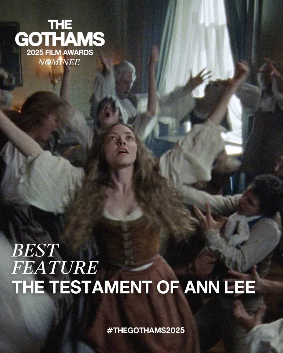 Best Feature Nominee: THE TESTAMENT OF ANN LEE #thegothams2025