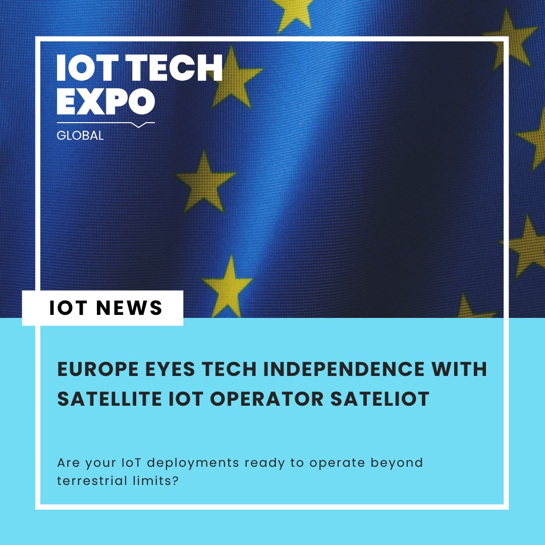 📡 Europe advances satellite IoT to strengthen tech autonomy.

Sateliot &amp; ESA are developing FreeGNSSNetwork - a GPS-independent satellite IoT system for resilient, energy-efficient connectivity.

🔗 iottechnews.com/news/europe-te…

#IoT #SatelliteIoT #ESA #Connectivity #5G #6G