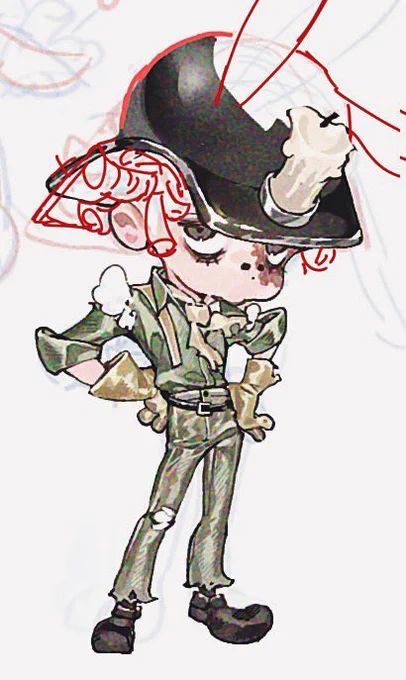 前に描いたミニキャラ
