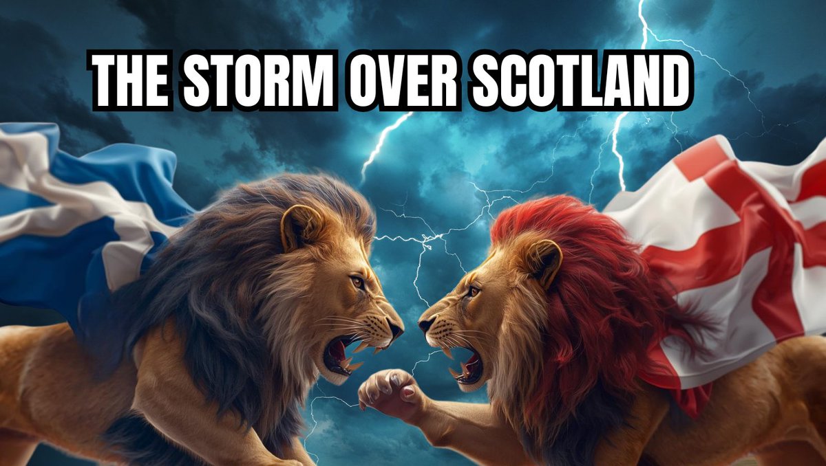 THE STORM OVER SCOTLAND
⬇️Read my article⬇️
open.substack.com/pub/amnesiaofh… 
The Union of Scotland and England was built on a lie! Reform UK are divisive and pushing the need for a break-up of the United Kingdom!
#ReformUK #UK #ScottishIndependence #Scottish #Welsh #Farage