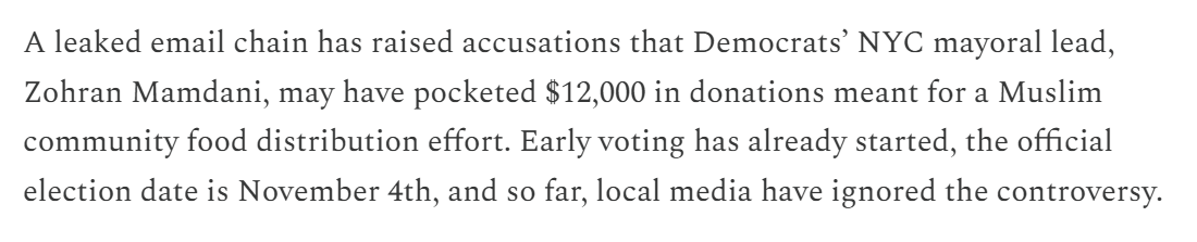 Did Zohran Mamdani keep funds meant for the Astoria Welfare Society?