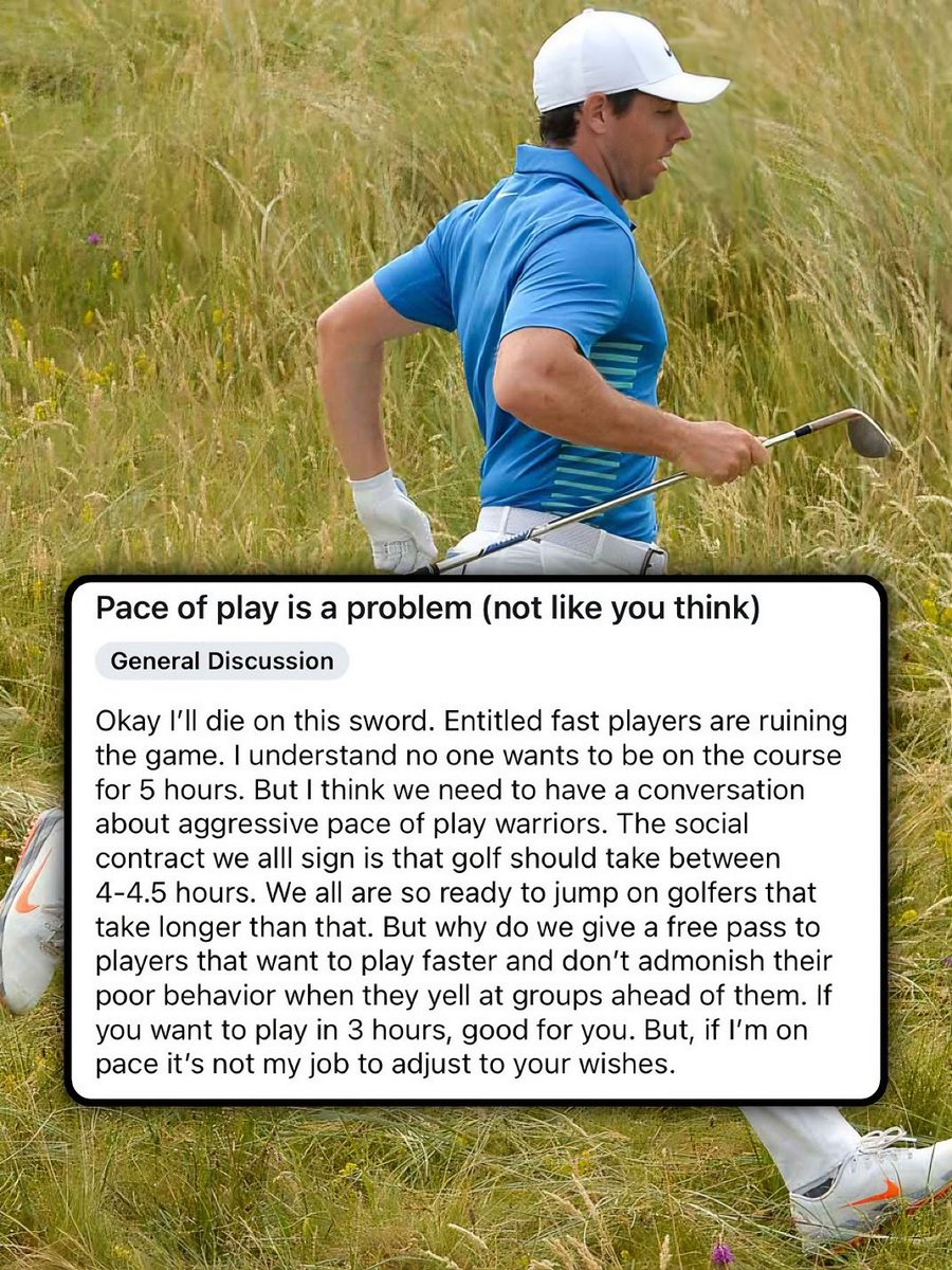 NUCLRGOLF's tweet image. ⛳️🏃🏻‍♂️Do you agree? 🤔

(Via: sarose0I/reddit)