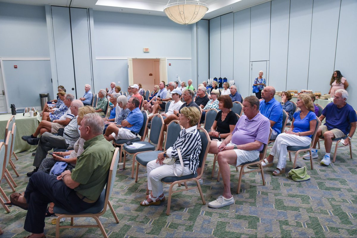 HansonHash's tweet photo. Had an incredible time speaking at the Pelican Bay Speaker Series about Bitcoin and the future of sound money. 🧡

It was inspiring to see such genuine curiosity from the audience, especially from the older generation diving into something so technologically advanced.

I loved every minute of the discussion and can’t wait to come back for more conversations like this!

If you missed it, the full livestream recording is available on my X.