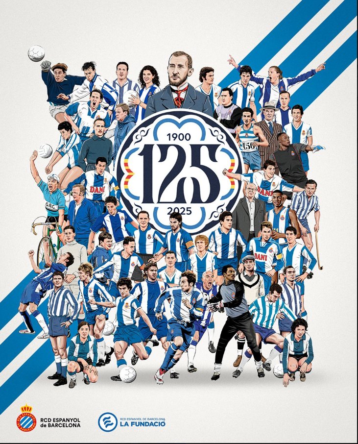 RCDE77777's tweet photo. 125 anys de passió i fidelitat. 💙🤍
Som i serem pericos, sempre fidels a aquests colors.
L’Espanyol és més que un club, és un sentiment etern.
Visca l’Espanyol! 💙🤍 #125AnysDePassió #OrgullPerico #RCDE #RCDE125 https://t.co/tVue5WDqG0