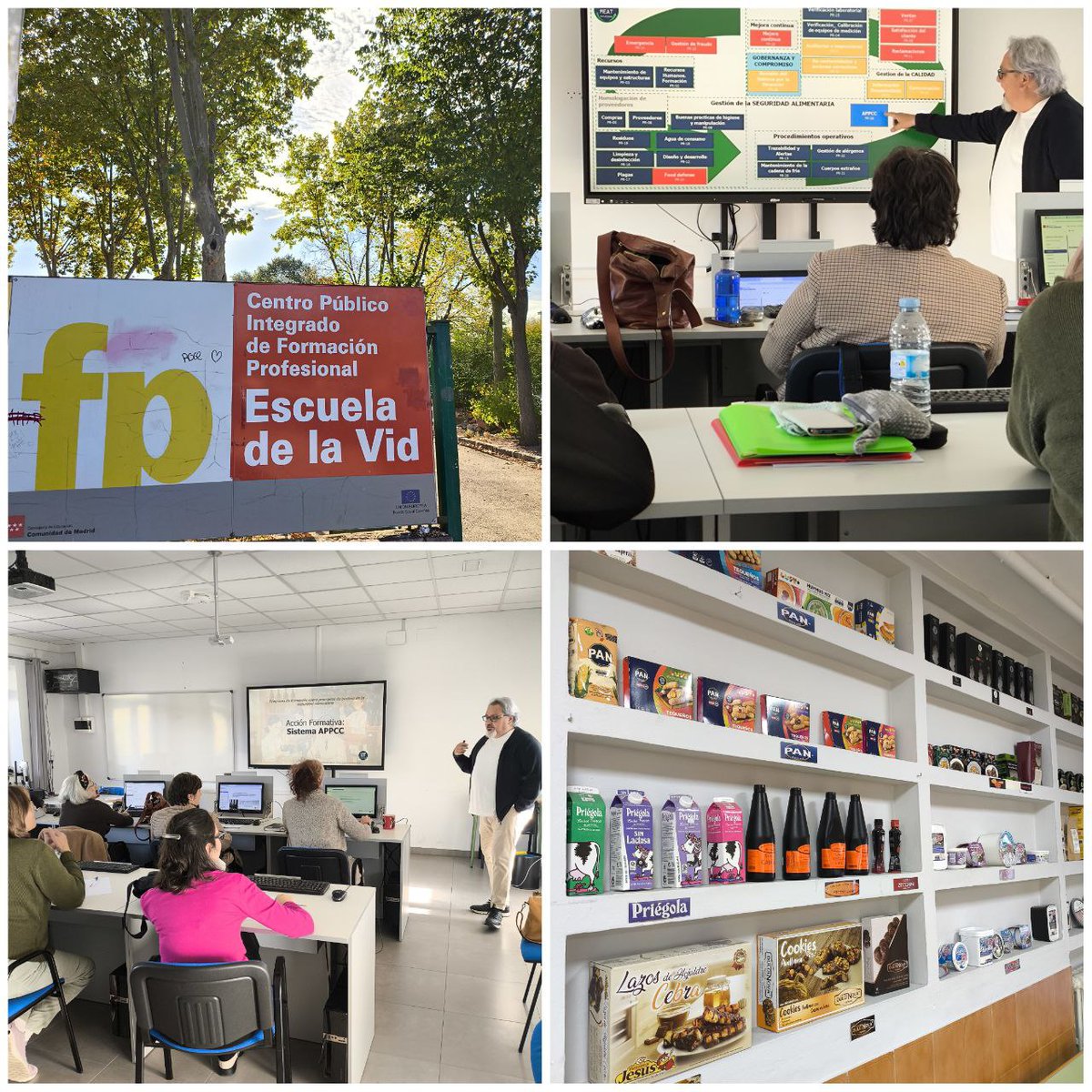 🔆Semana de la Innovación y Formación en FP                                    
“IMPLANTACIÓN DEL SISTEMA APPCC EN LAS PLANTAS DE ELABORACIÓN DE ALIMENTOS Y OTRAS BEBIDAS”
<a href="/cpifpvid/">CPIFP Escuela de la Vid</a> 🍃 un espacio privilegiado  para la formación, el aprendizaje y la innovación 
#ISMIE #IF_CMadrid