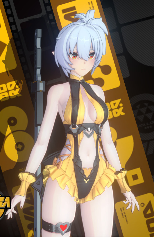 Someone turned my art into a mod for soldier 11 in game😭😭😭😭 i feel so happy and thankful that someone liked it enough to give it that love and effort. thank you satan1c. 

#ZenlessZoneZero #zzzero