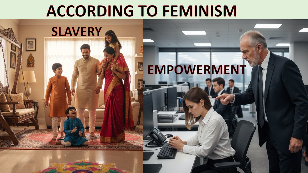 Humans can be made to believe anything, however absurd by using virtue words and propaganda techniques. Feminism is a proof.