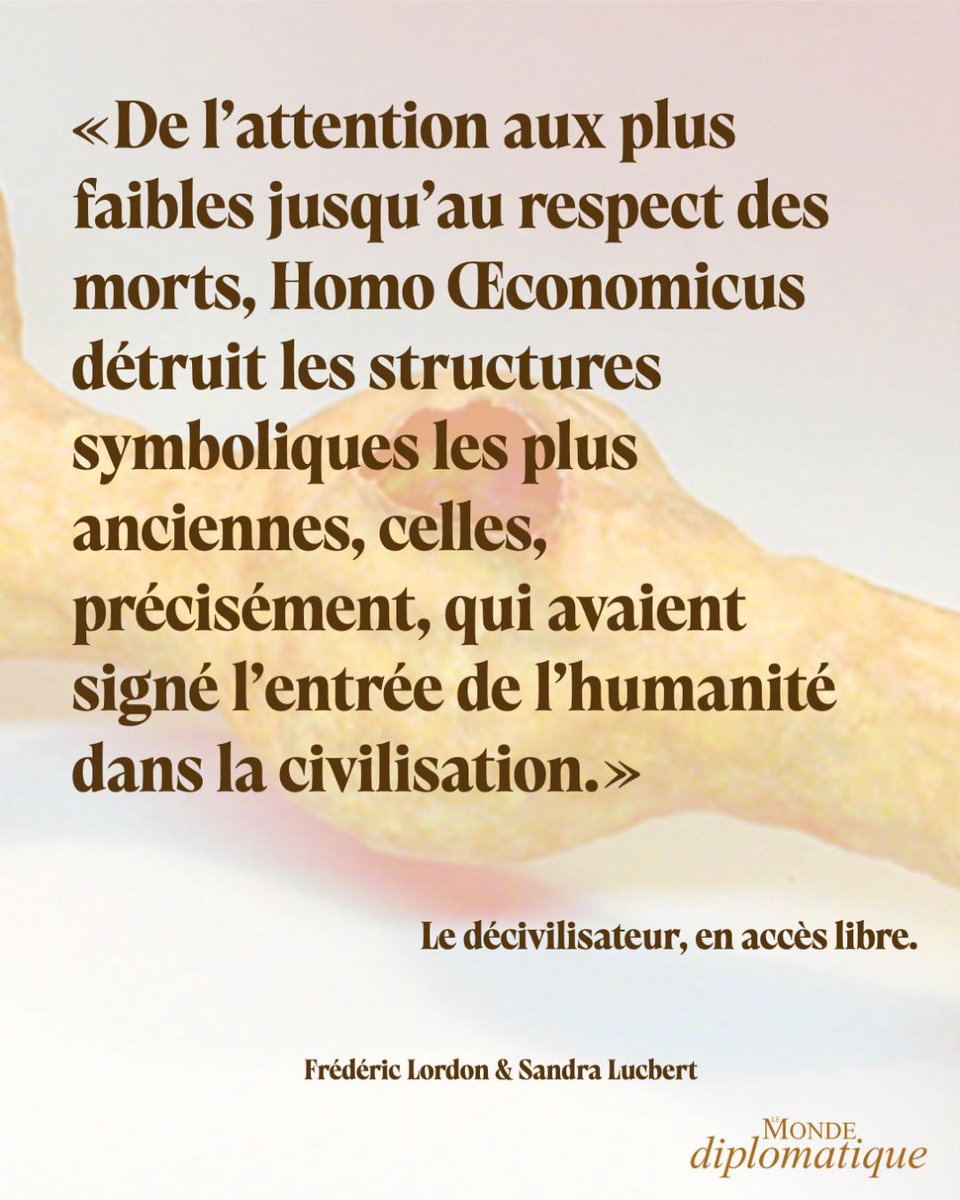 À l’heure où l’Assemblée examine le budget le plus austéritaire de la Ve République, il nous a semblé bon de mettre en accès libre cet article de Frédéric Lordon et Sandra Lucbert sur la décivilisation en cours, quand l’État taille dans le soin, la dignité et le commun. ↓