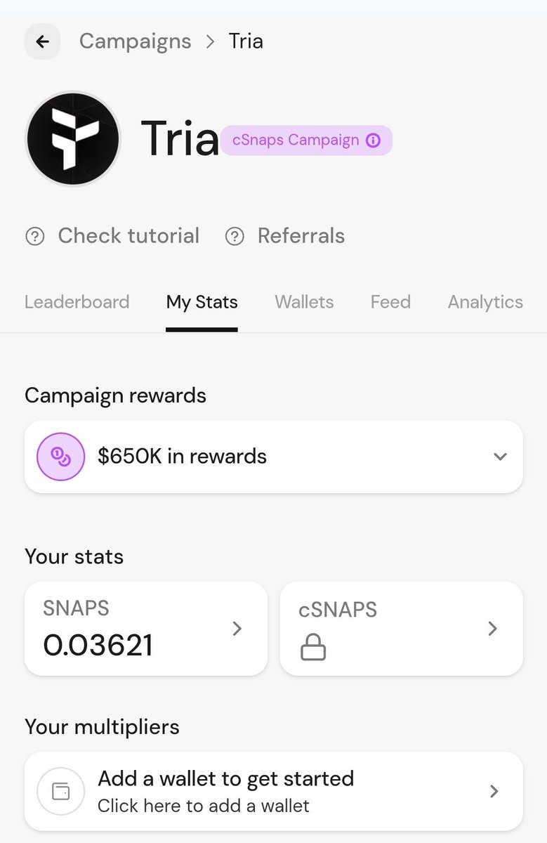 BuffaloCrypt's tweet photo. @cookiedotfun still stuck at 0.03621 snaps.Hopefully, I will reach in top 50 on leaderboards before the reward. 

@useTria just started and gain huge growth and I would love to do a live space 🚀 for tria and I would love to invite @vijitkatta to join our live space

And huge congrats for crossing
20k+users 
1million+revenue 
4500+ambassador
Hopefully I am in one of them 
$Tria just started reward will distribute after 5 months and you guys still have a chance join it on @MindoAI and @cookiedotfun 
Campaigns are live 

Dear algorithm please show this post to yappers so they can join 
@useTria reward pool campaign on $cookie and mindoai 

My refreal for cookie is (https://t.co/KvsxCg97MW) join it right now huge reward 650k dollars! 

$Tria $Tria $Tria the og! 
I always yap  about $Tria