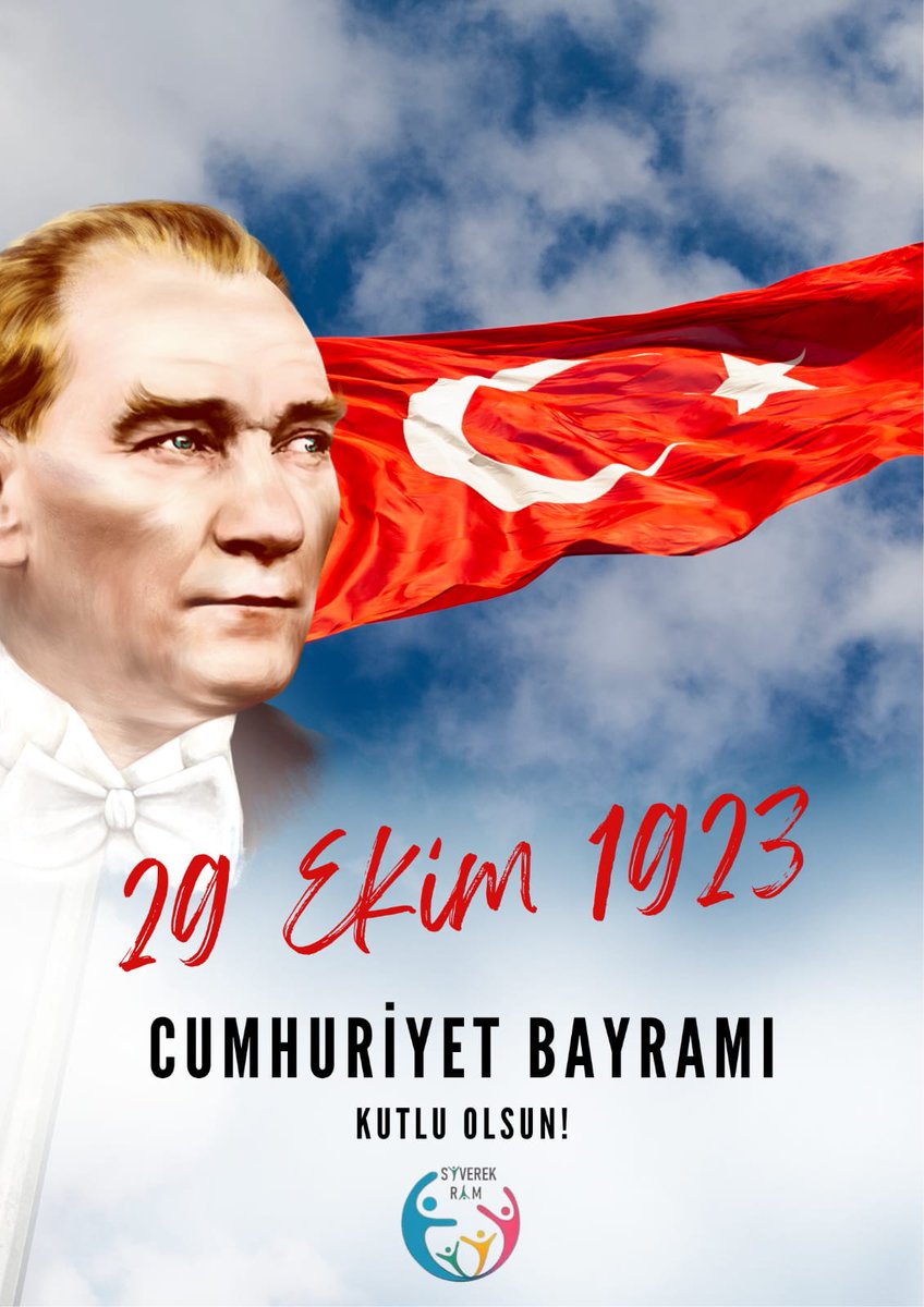 🇹🇷 Cumhuriyet Çınarımız 102 Yaşında! 🇹🇷
 Gazi Mustafa Kemal Atatürk’ün “En büyük eserim!” dediği Türkiye Cumhuriyeti’ni bilim, teknoloji, spor, kültür ve sanatta yepyeni eserler armağan ederek taşıyacağız yarınlara! 
🎈29 Ekim Cumhuriyet Bayramımız kutlu olsun! 💫