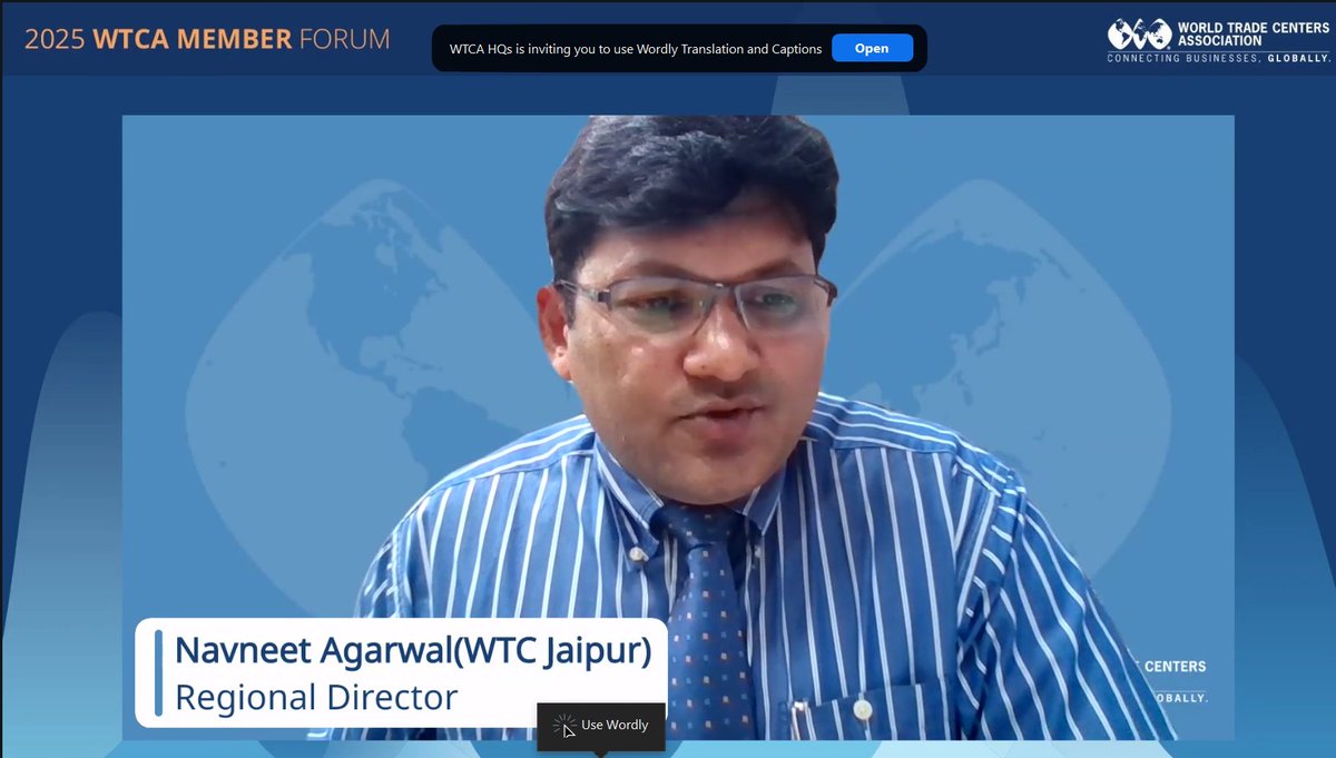 WTCA's tweet photo. We just heard from 3 #WTCA Members regarding their #WTCbusinesse in "Member Power Pitches": @NorthernCalWTC, #WTCPoitiersFuturoscope (@CciVienne) and @WTCJaipur. #WTCAEvents #ConnectingBusinessesGlobally https://t.co/L81Renlx4u