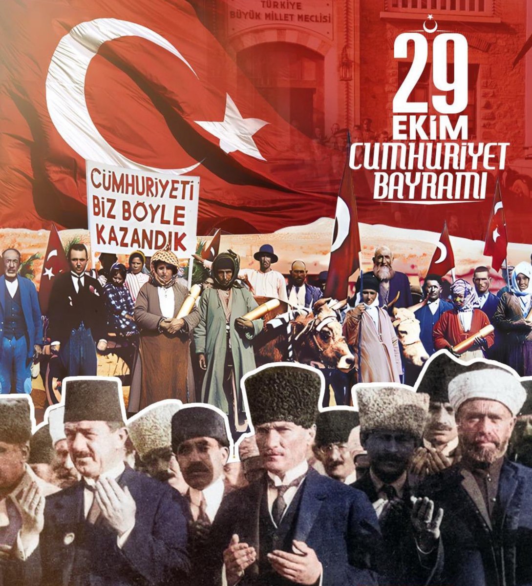 Cumhuriyet’imizin 102. yaşı 
kutlu olsun🇹🇷
“İlelebet payidar kalacak”