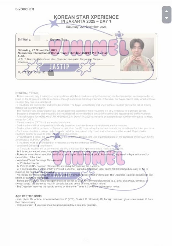 Jaejinmi_id's tweet photo. β¨ PROOF TICKETS β¨
ππ¨π«πππ§ ππππ« ππ©ππ«π’ππ§ππ π’π§ πππ€ππ«ππ ππππ π«
The wait is over β dreams secured, memories incoming π
#KoreanStarXperience2025 #TicketProof https://t.co/lDOnLgVB1h