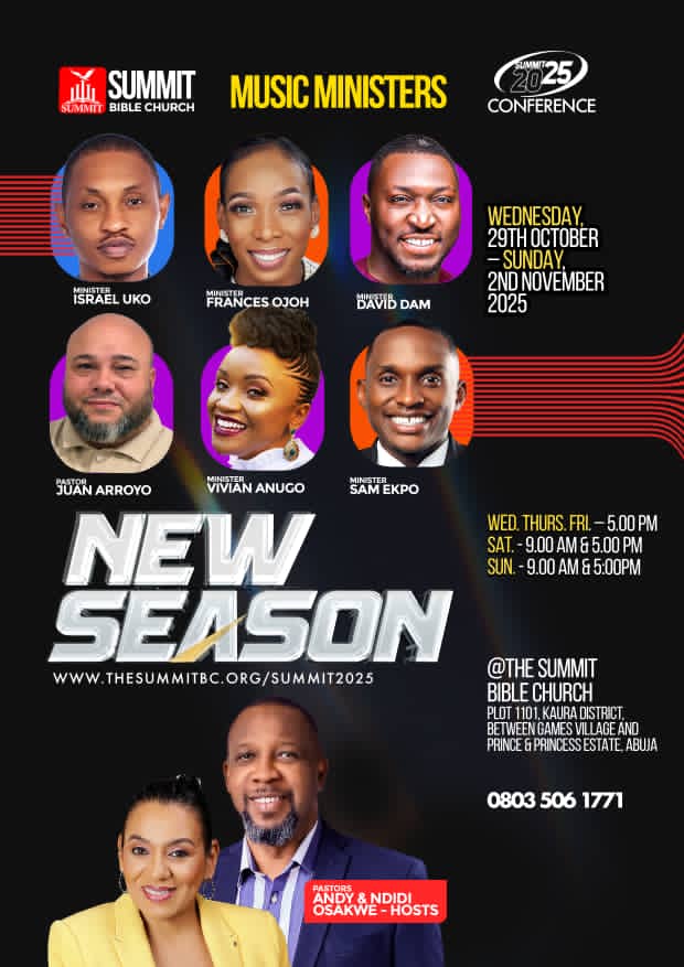 YOVOlaifa's tweet image. @SummitBibleChurch
#Summit2026
#NewSeason
#SummitConference