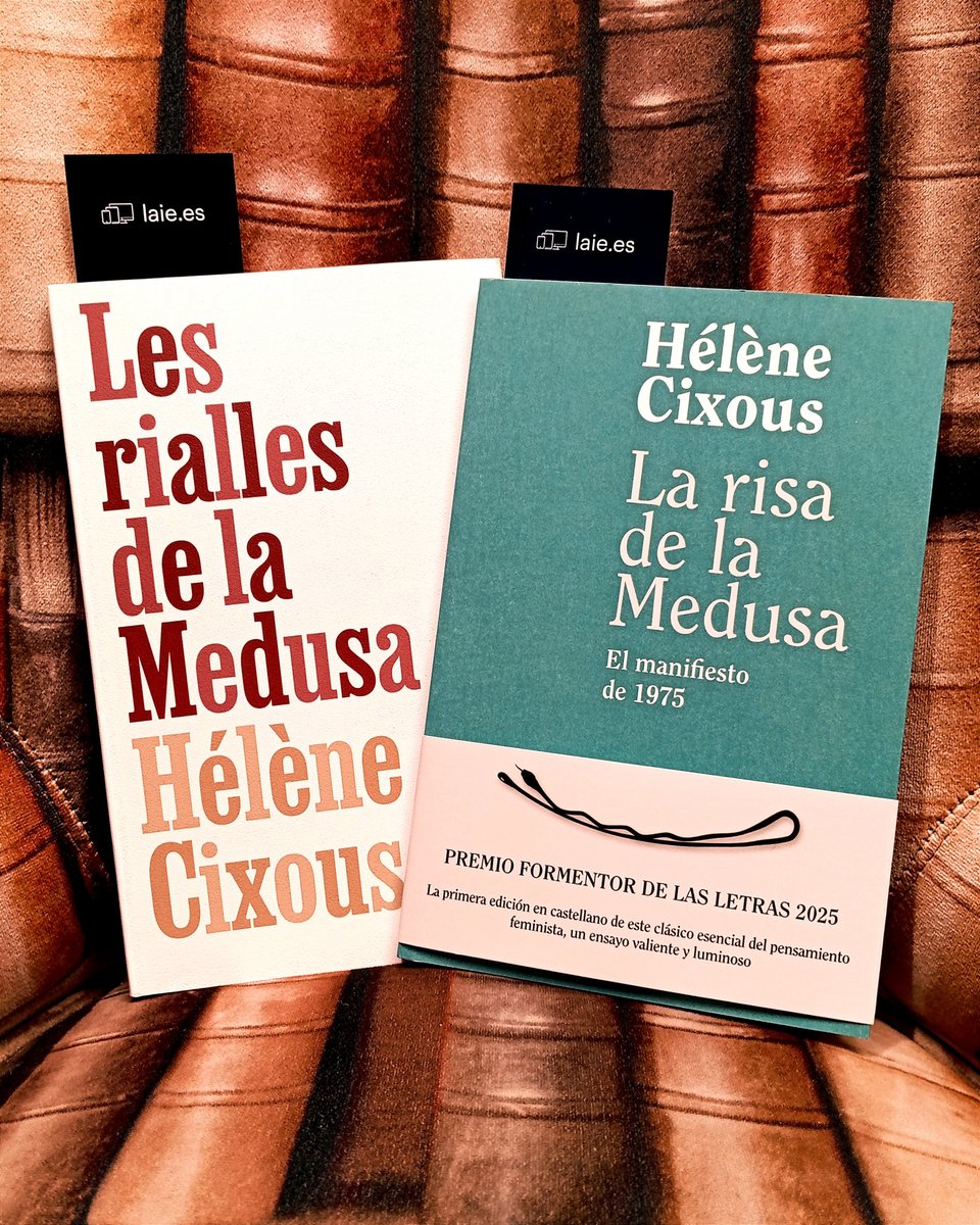 💡#LaieRecomana Al manifest 'Les rialles de la Medusa' (1975), Hèléne Cixous canvia la representació monstruosa tradicional per una altra caracteritzada pel riure, simbolitzant l’alliberament del pensament i el desig en el context de l'escriptura femenina. 🙂✍️

#LaiePauClaris