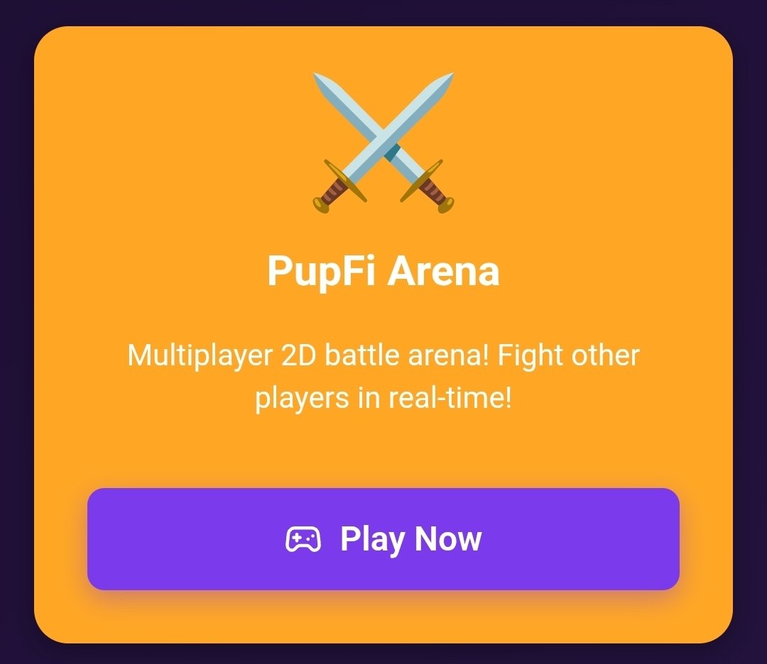 PupFi_app's tweet image. 🔥 Something BIG is coming... 🔥
Multiplayer Pupfi Arena lands soon on pupfi.app 🐾⚔️

Get ready for the ultimate showdown — challenge your friends, climb the ranks, and become the true Pupfi champion! 💪🐶

CA: 0xF727588a7912DdB94d9A38e76D291D6BA2894D1B

$Pupfi