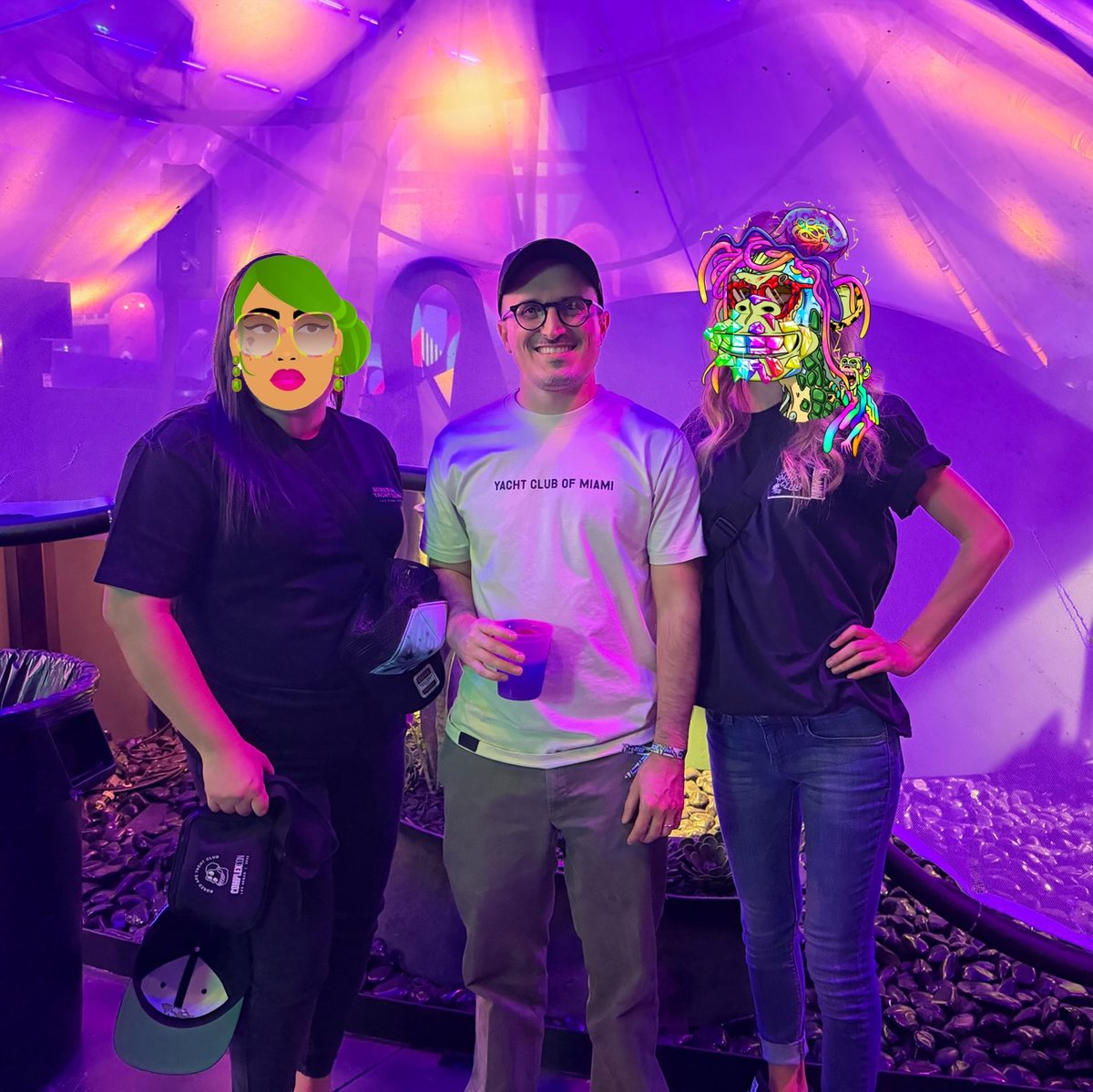 TrippyLasers's tweet photo. ApeFest Vegas was incredible. I met a bunch of awesome apes (including Garga!) and had a great time doing all the different activities at Area15.

Thank you to the entire Yuga team for putting this on. It couldn't have been easy, or cheap, but it was amazing, and I appreciate every single person who was involved in making it happen. It was my favorite ApeFest yet.

Can't wait to see you apes again next year!