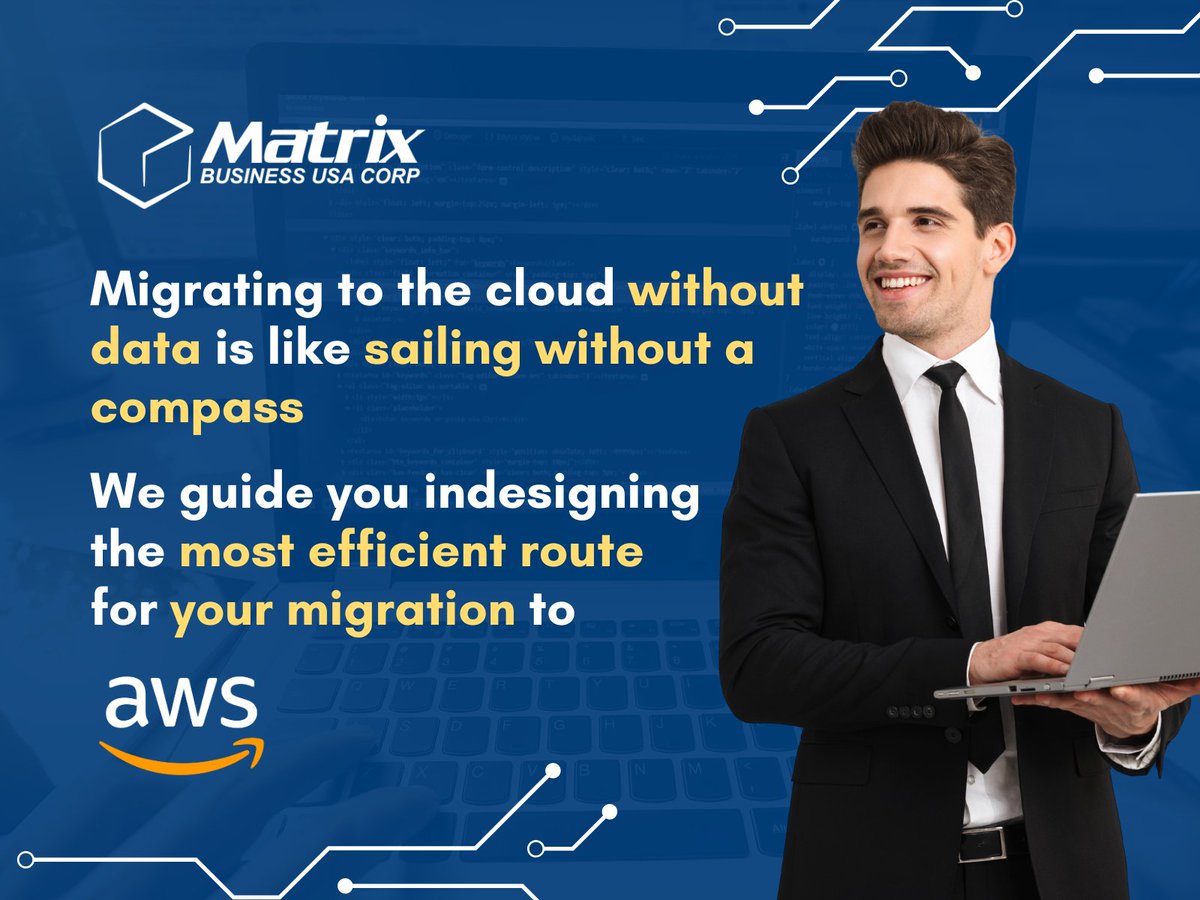 matrixcpm's tweet image. Our experts analyze your environment for optimal migration strategy. 
📊 Free assessment: workload &amp;amp; license analysis. 
🎯 Make strategic decisions with reliable data.
✅ Data-driven migration = confidence. 
📧 contact@matrixcorp.business 
#DataDriven #AWSCloud #MatrixAWS