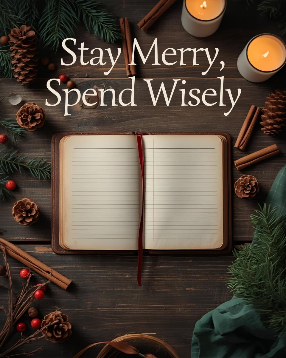 Holiday Vibes Without the January Regret
Christmas is coming
Set a realistic holiday budget– Don’t let FOMO wreck your finances. 
Make a Gift Plan
Start Early
Suggest a Gift Exchange
Don’t Forget Non-Gift Costs
Use Debit or Prepaid Cards
📅Start planning now!
#HolidayBudgeting
