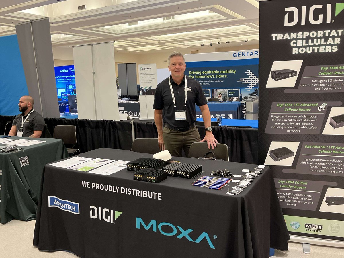 Day 1 at the NYPTA 2025 Annual Conference &amp; Expo in Saratoga Springs, NY is off to an amazing start! 
We’re here at Booth #10, connecting with incredible people and sharing what’s new in connectivity across the transportation industry.
#NYPTA2025 #TransportationInnovation