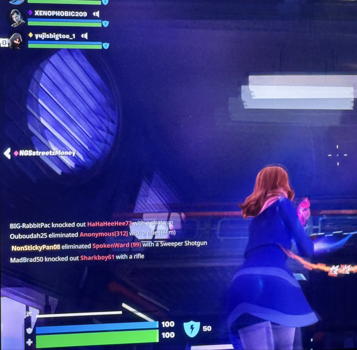 MiRAMARGARET's tweet photo. Hey @Fortnite … how are we allowing someone to have the name “xenophobic209” on the game? Big yikes. https://t.co/P4tVwAsAIl