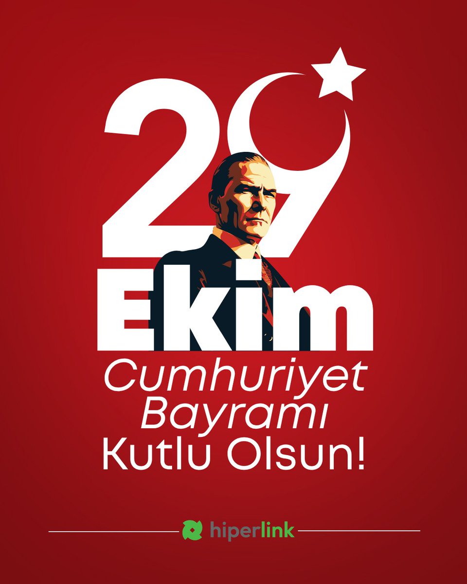 29 Ekim Cumhuriyet Bayramımız Kutlu Olsun.

#29Ekim #Cumhuriyet