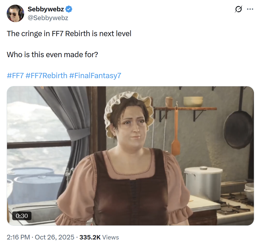 This content creator is farming for clicks, and he's absolutely an idiot.