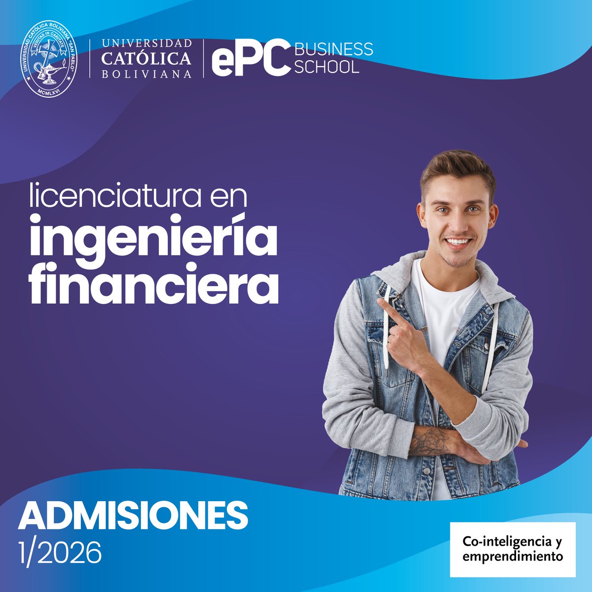 ePC_UCB's tweet image. ✨ ¡Impulsa tu futuro con nuestra carrera en Ingeniería Financiera! ✨

📅 Admisiones abiertas para 1/2026
📲 Más información:
WhatsApp: 78828009 bit.ly/InfoLicenciatu…

Únete a la #ePCUCB y construye tu propio camino hacia el éxito 🚀

#IngenieríaFinanciera #Finanzas