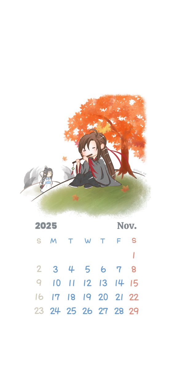 🗓️🍁✨