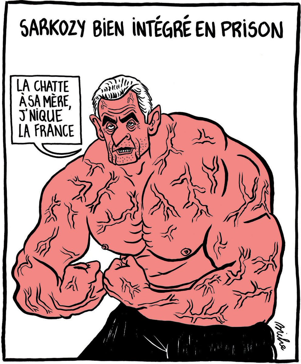 Charlie_Hebdo_'s tweet photo. Le dessin du jour, par #Biche https://t.co/hCatYnaTqX