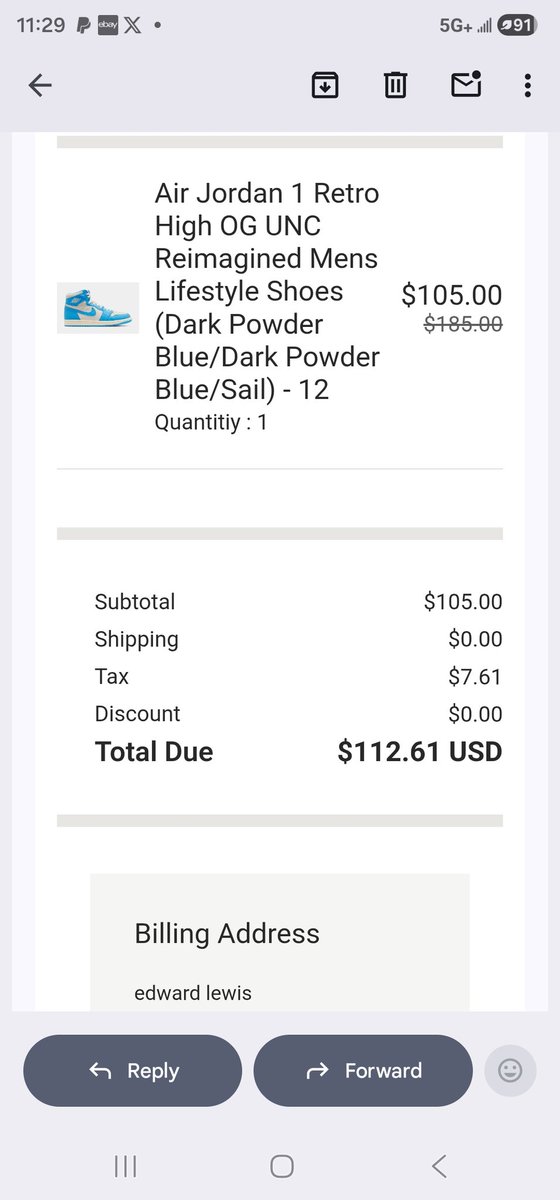 EDemondL's tweet photo. @damijinmyndz @SOLELINKS I got it with free shipping https://t.co/kKO18z5CwC
