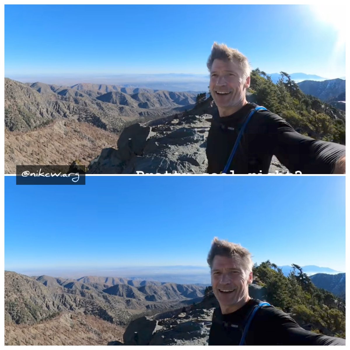 nikcwarg's tweet image. Someone is happy in the mountains with his friend!!! 

#nikolajcosterwaldau #anoptimistsguidetotheplanet