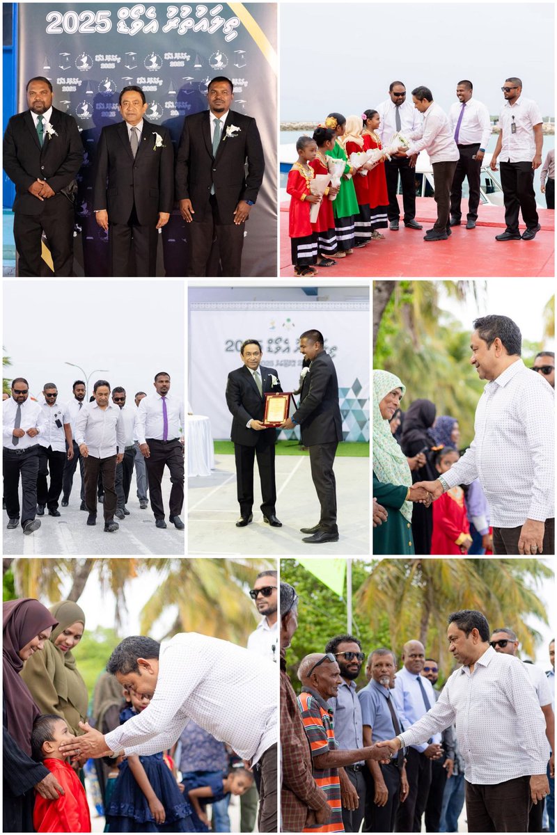 "ތިލައުތުރު އެވޯޑް 2025" ހަފުލާ ޝަރަފުވެރި ކޮށްދިނުމަށް ހއ. ދިއްދޫއަށް ދިއުމުން، ރަށުގެ ލޮބުވެތި ރައްޔިތުން ވިދާޅުވި ހޫނު މަރުޙަބާއާއި ބޭއްވެވި ގާތްކަމާއި ދެއްވި މެހެމާންދާރީއަށް ވަރަށް ބޮޑަށް ޝުކުރު ދަންނަވަން. އަދި އެހާ ފުރިހަމަ ކަމާއެކު ޖަލްސާގެ އިންތިޒާމުތައް ކުރިއަށް