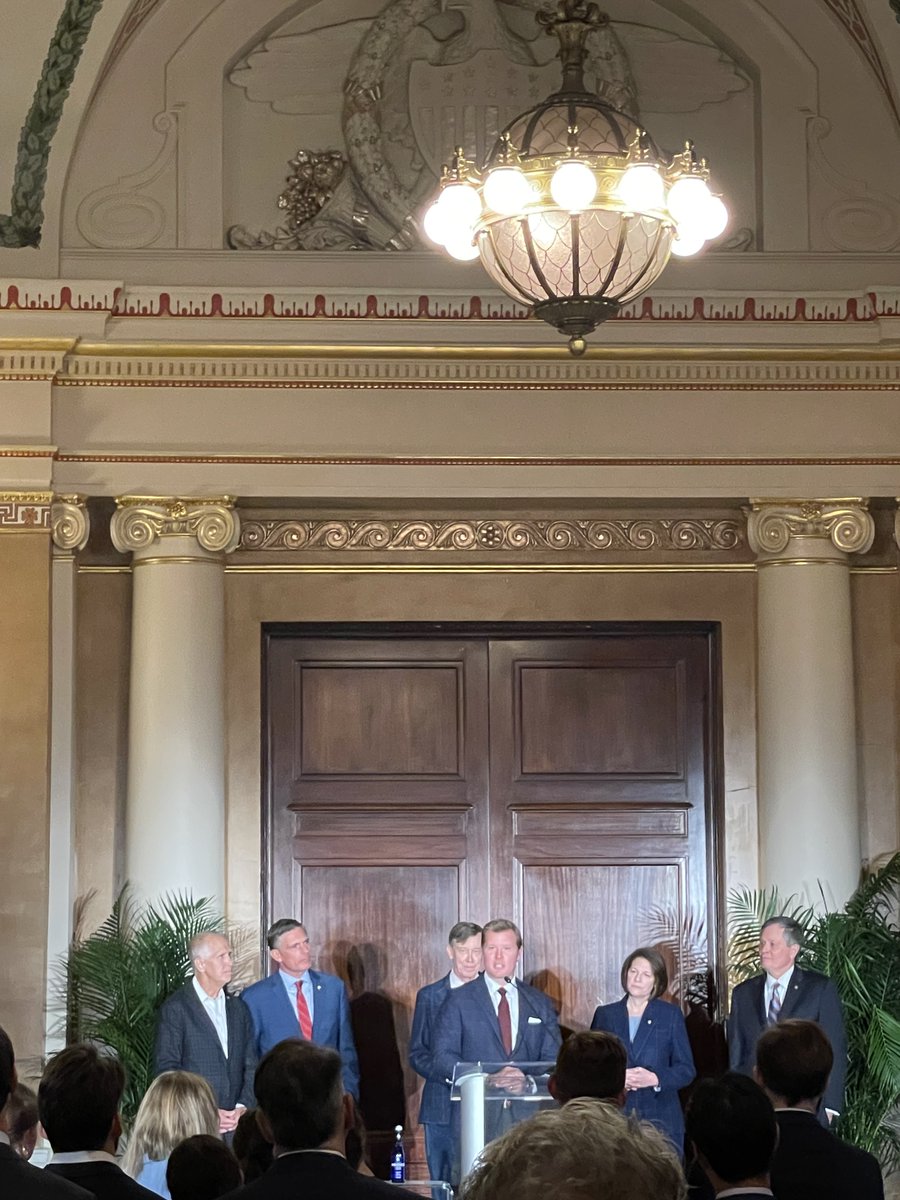 ORRoundtable's tweet image. The new bipartisan Senate Stewardship Caucus reinforces that access to the outdoors and responsible stewardship are American values. ORR is proud to support this effort and looks forward to working with co-chairs Senators Sheehy and Heinrich.