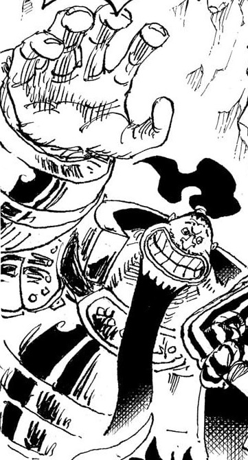#ONEPIECE1164

Shiki esmaga Ganzui e leva todo o tesouro. John está seriamente ferido, mas vivo. Não se sabe se Gazui foi apenas derrotado ou morto (ele aparece seriamente ferido).

Via <a href="/WorstGenHQ/">WorstGenHQ</a>