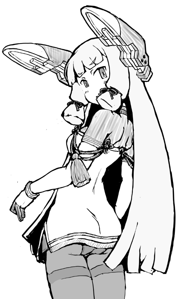 艦これラクガキ、叢雲さん＾＾