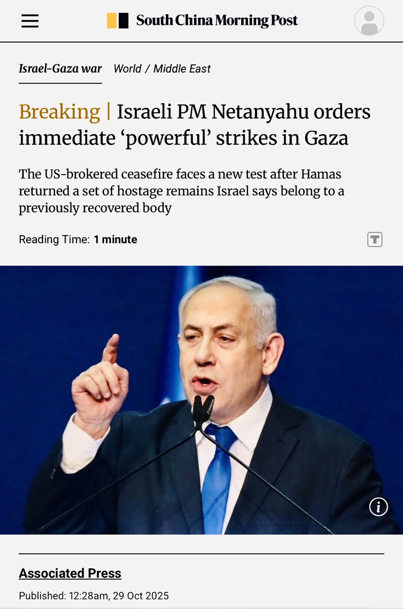 I thought Trump said all this was over thanks to his leadership.