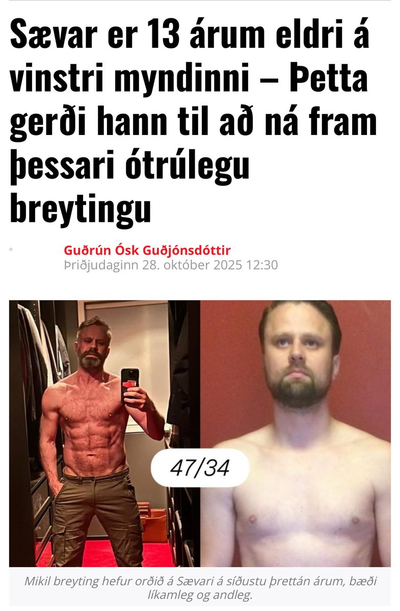 Reynir Bergmann kúrinn er að gefa.