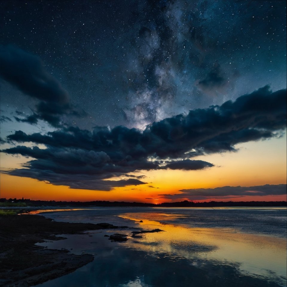 Between the sunset and the stars, there’s a moment where dreams wake.