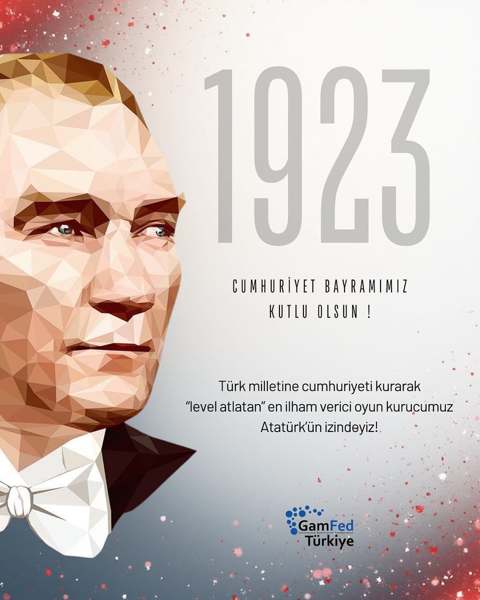 Gazi Mustafa Kemal Atatürk ve silah arkadaşları olmak üzere, bu toprakları vatan yapan aziz şehitlerimizi rahmet, şükran ve minnetle anıyoruz.

Cumhuriyetimizin 102. yılı kutlu olsun!❤️🇹🇷

#gamfedtürkiye #cumhuriyetbayramı #29ekim #29ekimcumhuriyetbayramı #cumhuriyet102yaşında🇹🇷