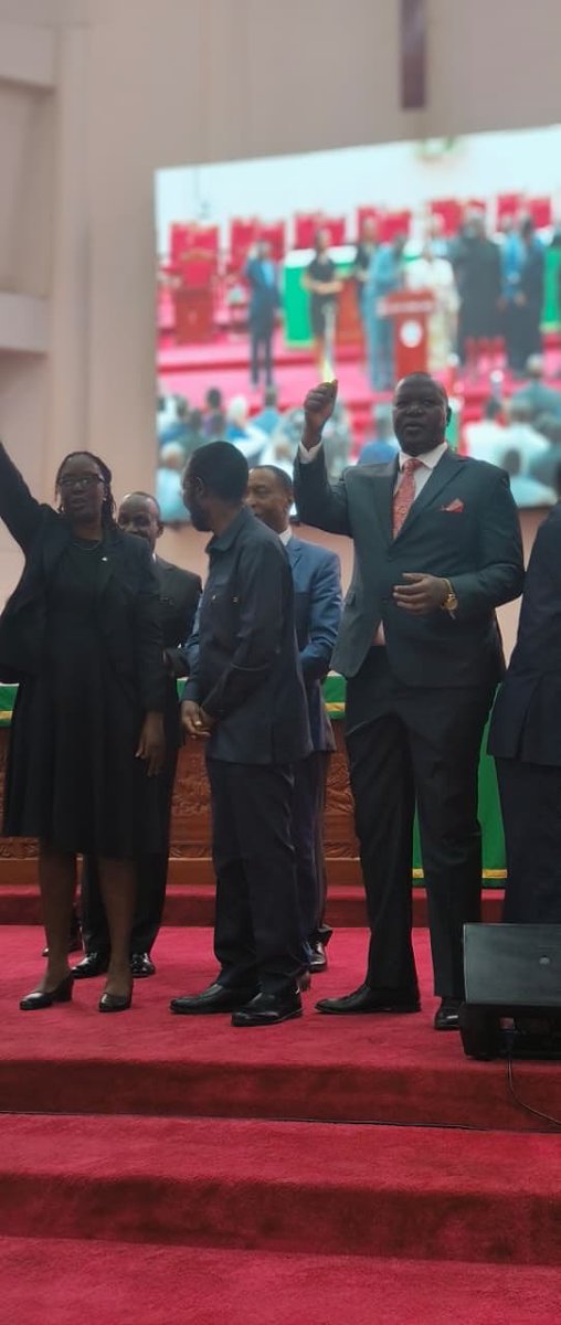 ProfOjiendaTom's tweet photo. I joined Ugandan Prime Minister Hon. Robina Nabanja, Governor Prof. Anyang' Nyong'o and Rosemary Odinga in a memorial prayer service held in honour  of the Rt. Hon Raila Amollo Odinga at All Saints Cathedral Church, Nakasero, Uganda. https://t.co/wJzsvFandQ