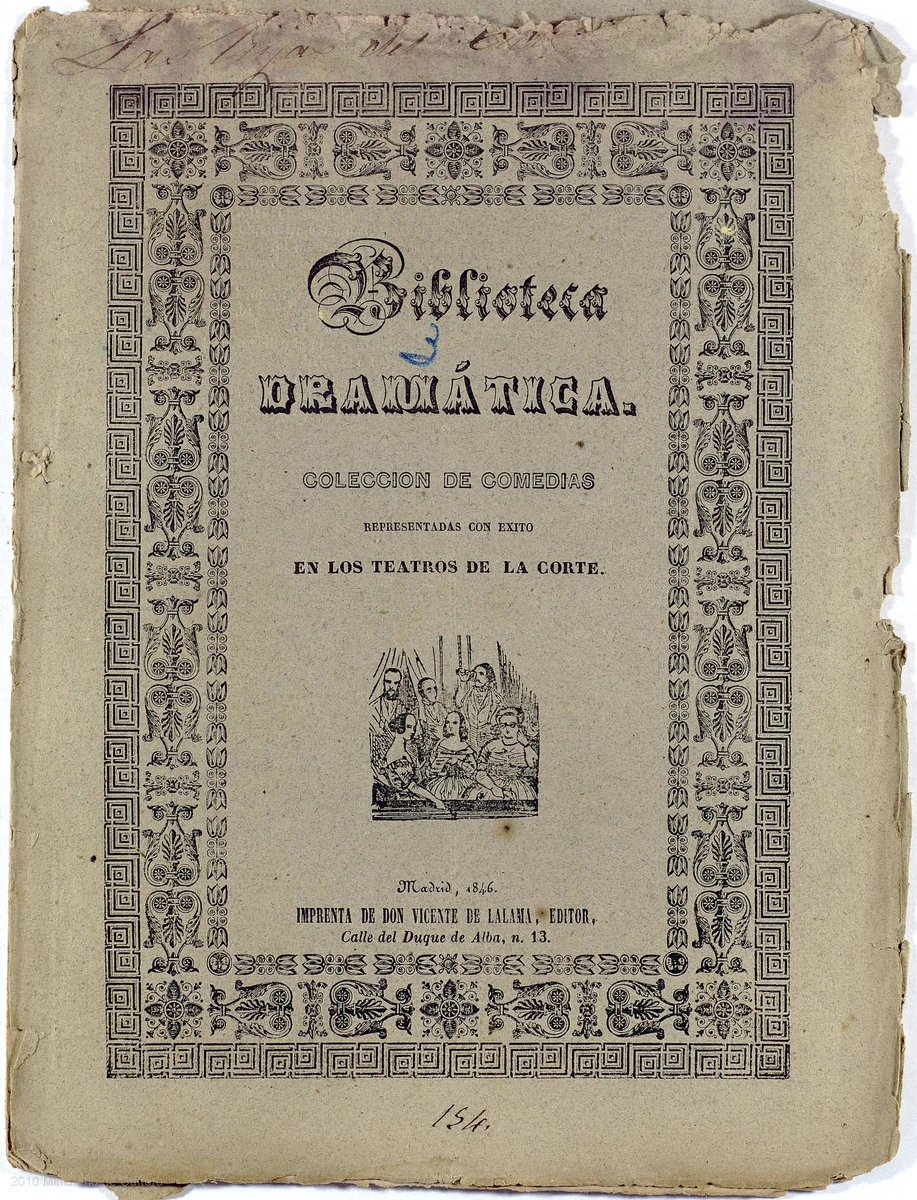 CarmenCampidoc's tweet photo. Las hijas del Cid y los infantes de Carrión: drama histórico en tres actos y en verso (1855) - Juan de Alba.
Madrid : Imprenta de Vicente de Lalama.
Representada por 1ª vez en el Teatro de Variedades en 1846. #BVPB @Hispana_roai @culturagob
📔🔗👇🏼
https://t.co/9tEWZih6U8 https://t.co/C6qnkAe63Y