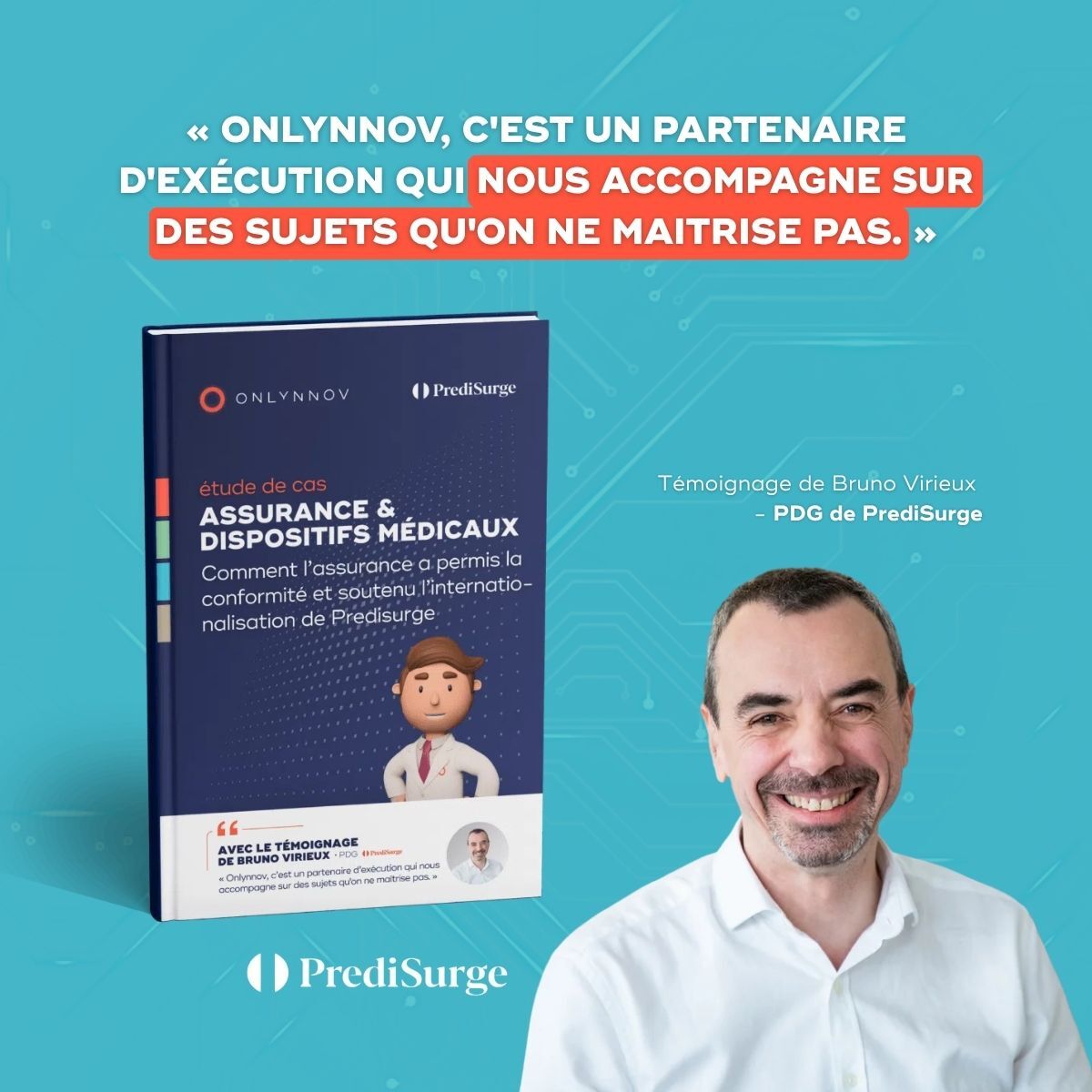 Onlynnov's tweet image. 💡 Votre technologie sauve des vies.
Une assurance bien structurée protège votre impact et soutient votre croissance.

Comment PrediSurge, éditeur d’un jumeau numérique médical, a sécurisé sa croissance grâce à un accompagnement assurantiel sur mesure : eu1.hubs.ly/H0p7vkH0