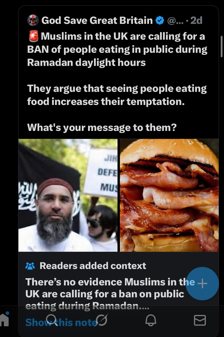 Lmao you literally posted this and deleted it when you were called out for lying.

This is nothing BUT racism to further an agenda and to demonise muslims in the UK. It was never about the country &amp; this proves it. 

Free Palestine