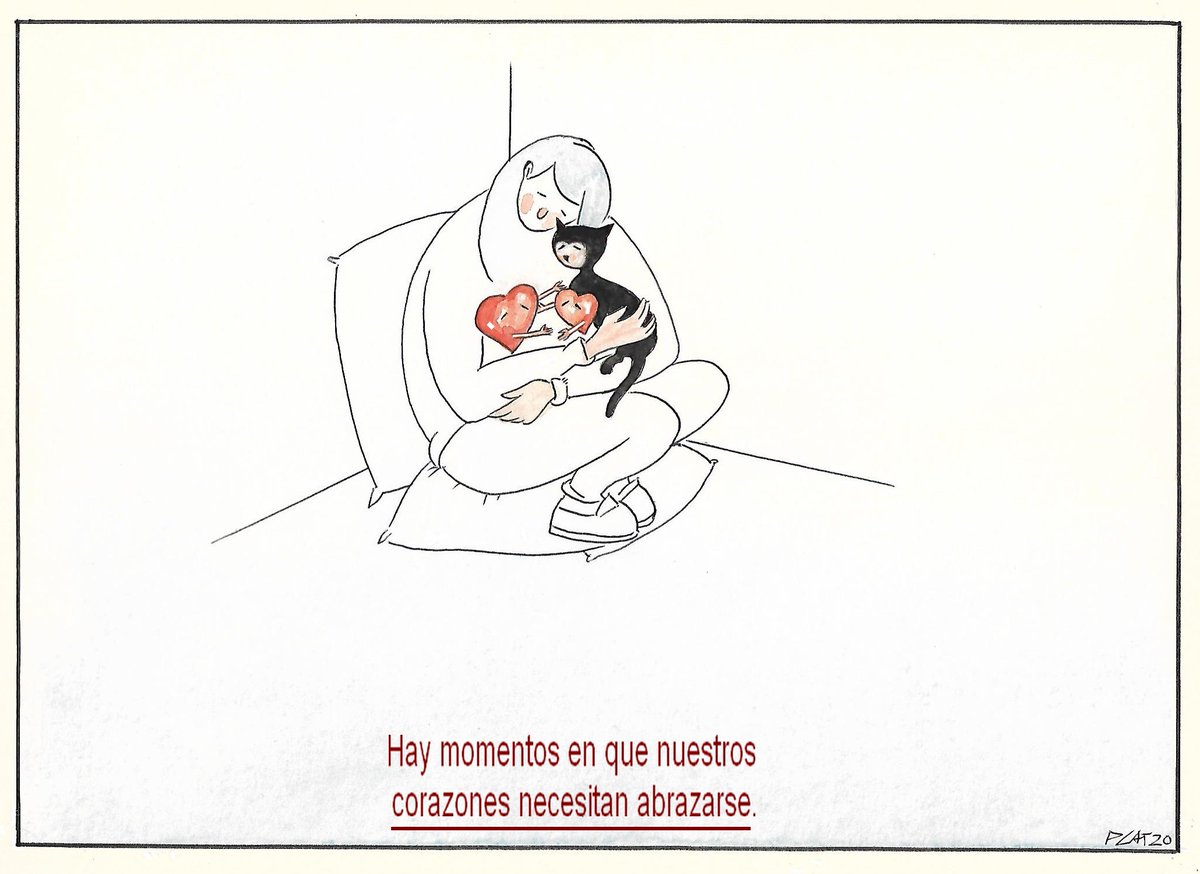 Mi viñeta.
Los gatos negros son como todos los gatos... maravillosos.