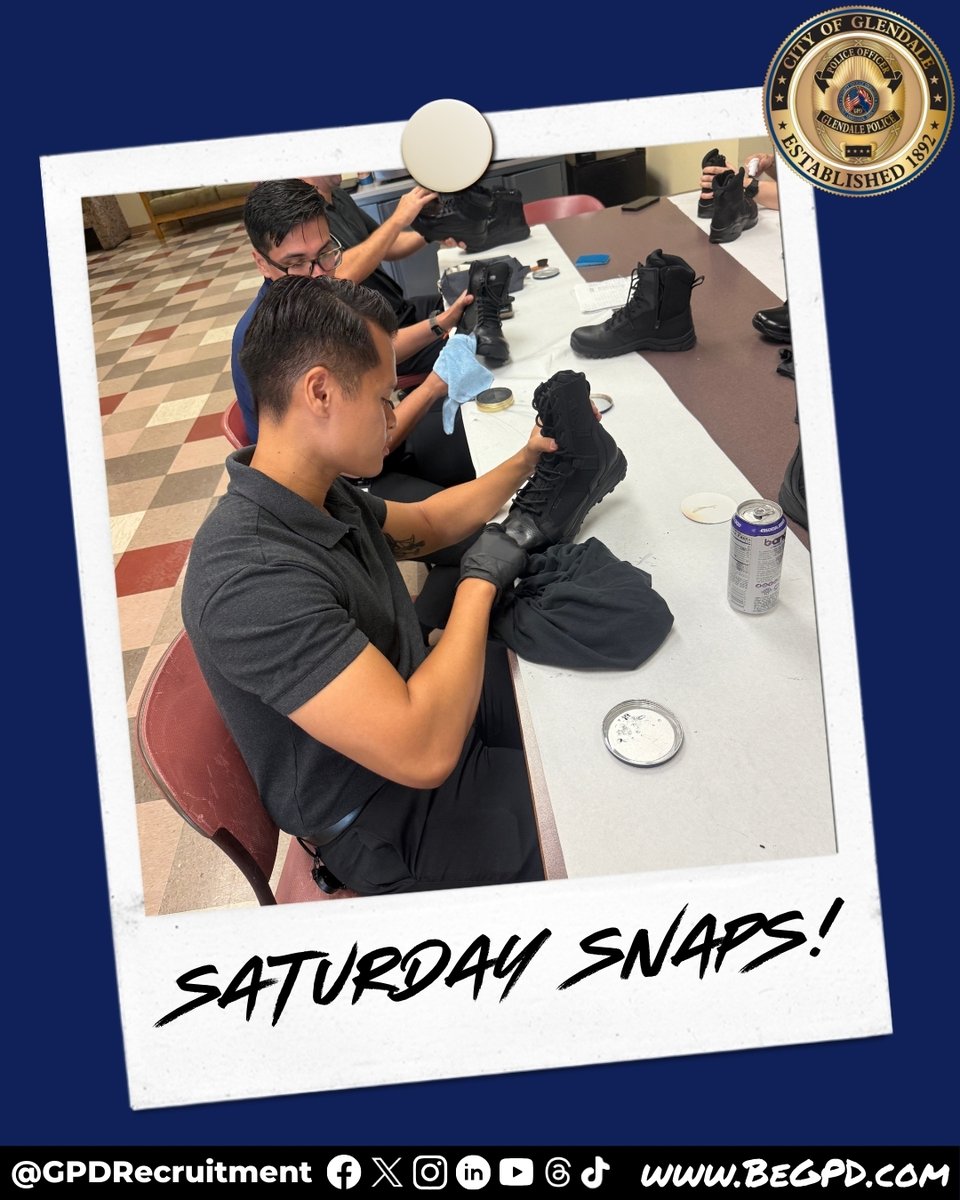 Long before the Glendale Recruits of GCCLETA Class 7 ever set one foot inside the Police Academy...they were getting practical training right here at GPD with our three-week Pre-Academy!  🙌

You ready to be set up for success? 👇

👉 bit.ly/BeGPDPoliceOff…