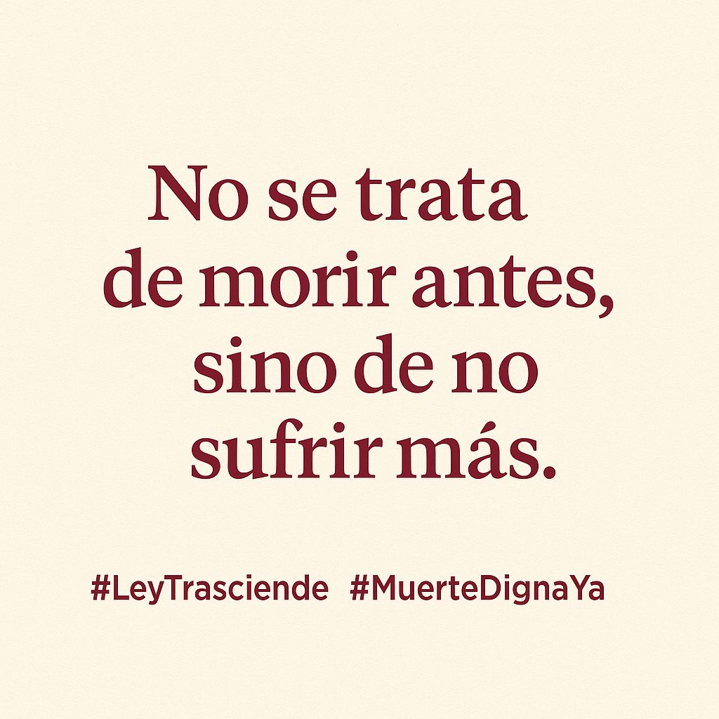 Muerte Digna Ya tweet media