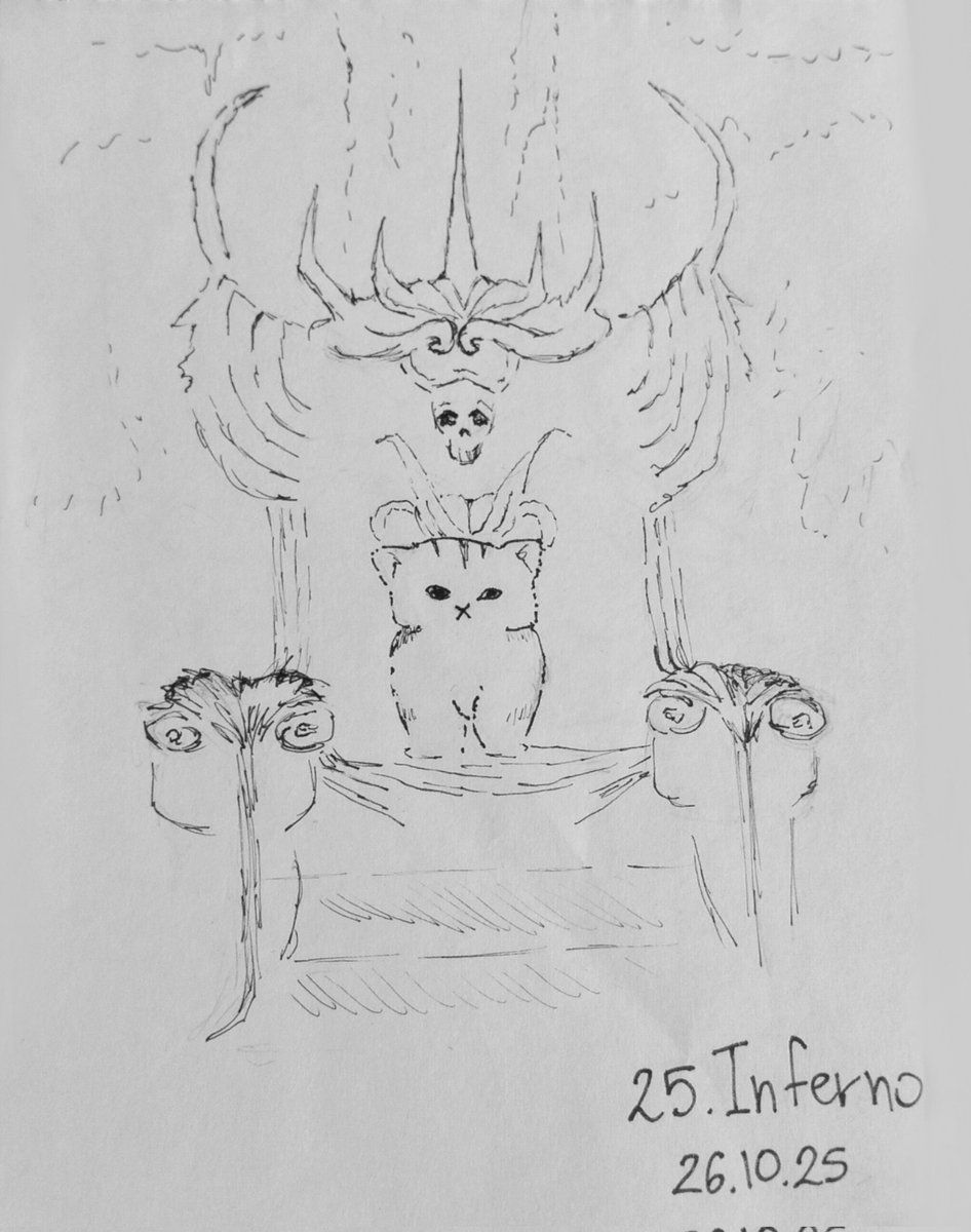 KuTupik's tweet photo. Дни 24, 25 и 26

#Inktober #Inktober2025 https://t.co/CxwHK9JToj