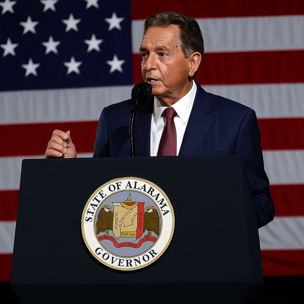 theyelbisclan's tweet photo. Nick Saban for Governor of Alabama. https://t.co/TX224888zk